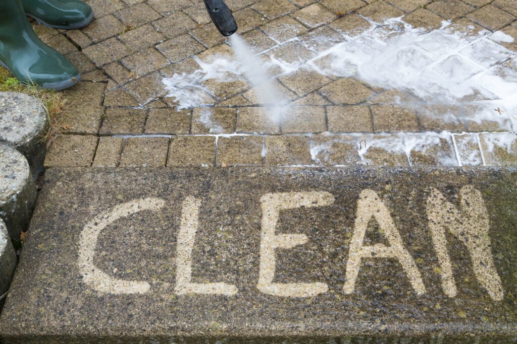 high pressure cleaning